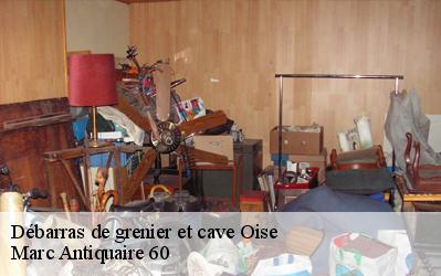 Débarras de grenier et cave Oise 