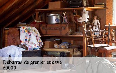 Débarras de grenier et cave  60000