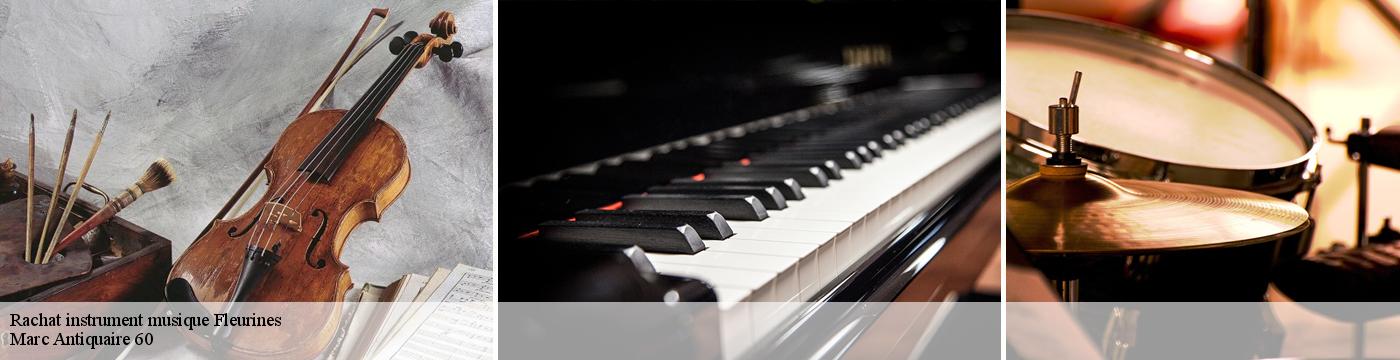 Rachat instrument musique  fleurines-60700 Marc Antiquaire 60
